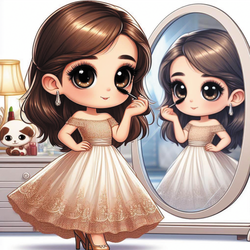 Children's riddle about eyelashes