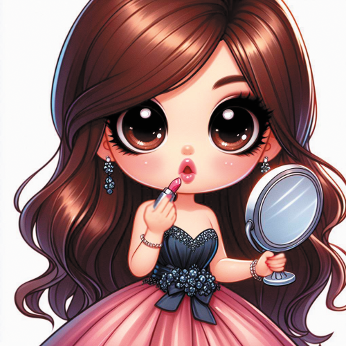 Children's riddle about lips