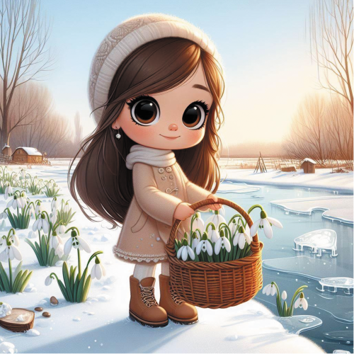 Children's riddle about March